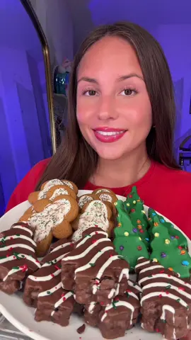 Christmas cookie mukbang🎄🍪#christmas #cookies #christmascookies #mukbang #asmreating 