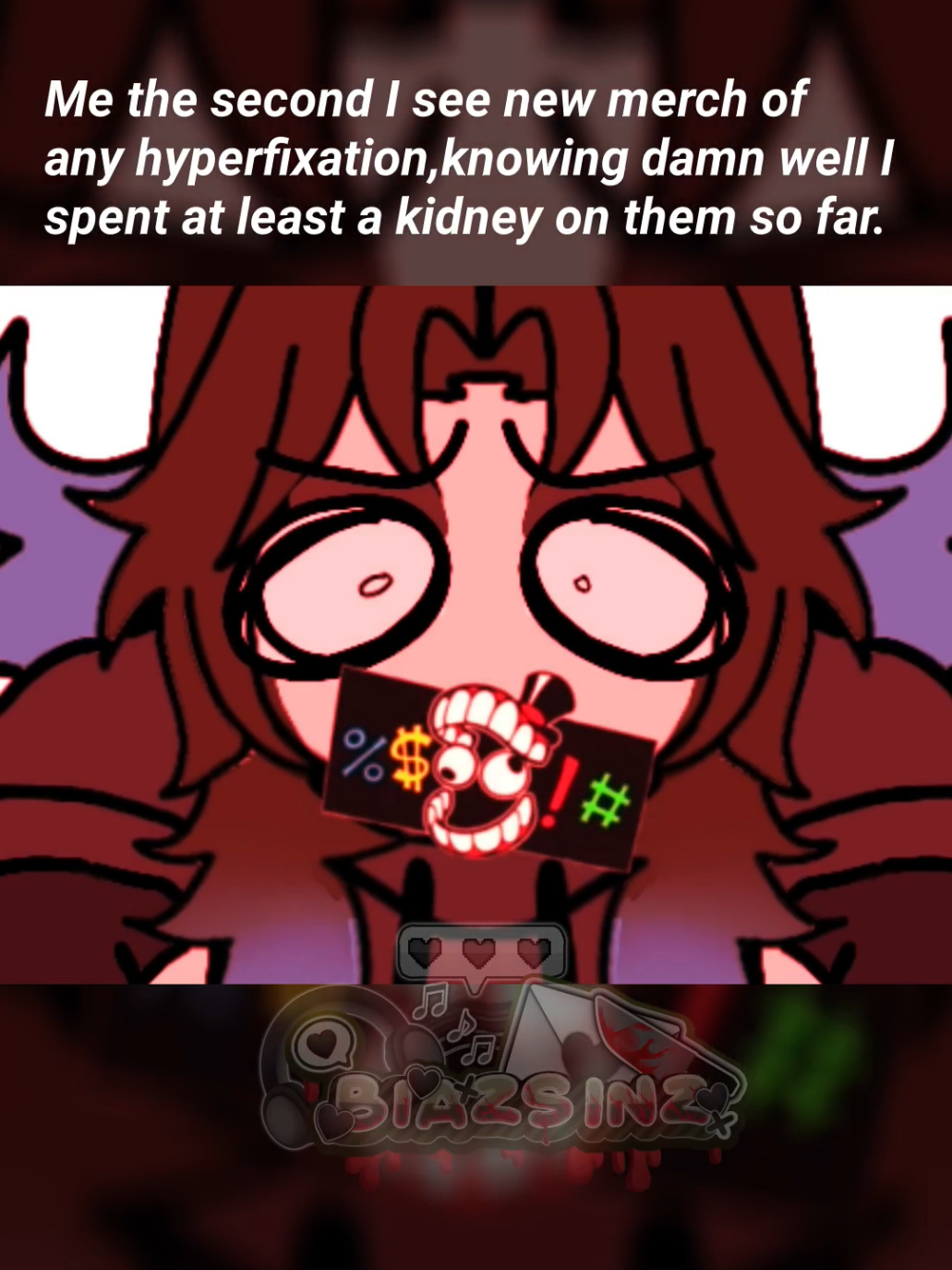 MERCH FOR LIFE 💥 #gacha #gachalife #gachaclub #animation #fyp 