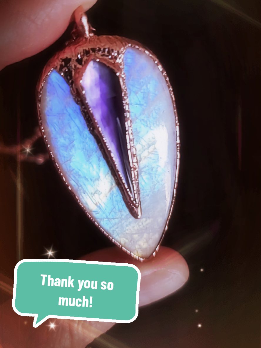 Come pack an order with me for Debora.  #thankyou #lunarascension #handmadejewelry #smallbusinesschristmas #creative_goddess_goods 