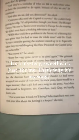 SUZANNE COLLINS 😭😭😭 I was so up in arms over the fact that I could understand Coryo and then the way it just got worse. HOW DARE YOU!? 😭 my Lucy Gray 🫶🏽 my sweet girl didn’t deserve that my Sejanus 😭😭😭 I need that next book stat but I need to know what happened to Lucy so badly #hungergames #suzannecollins #fyp #book #tbosas 