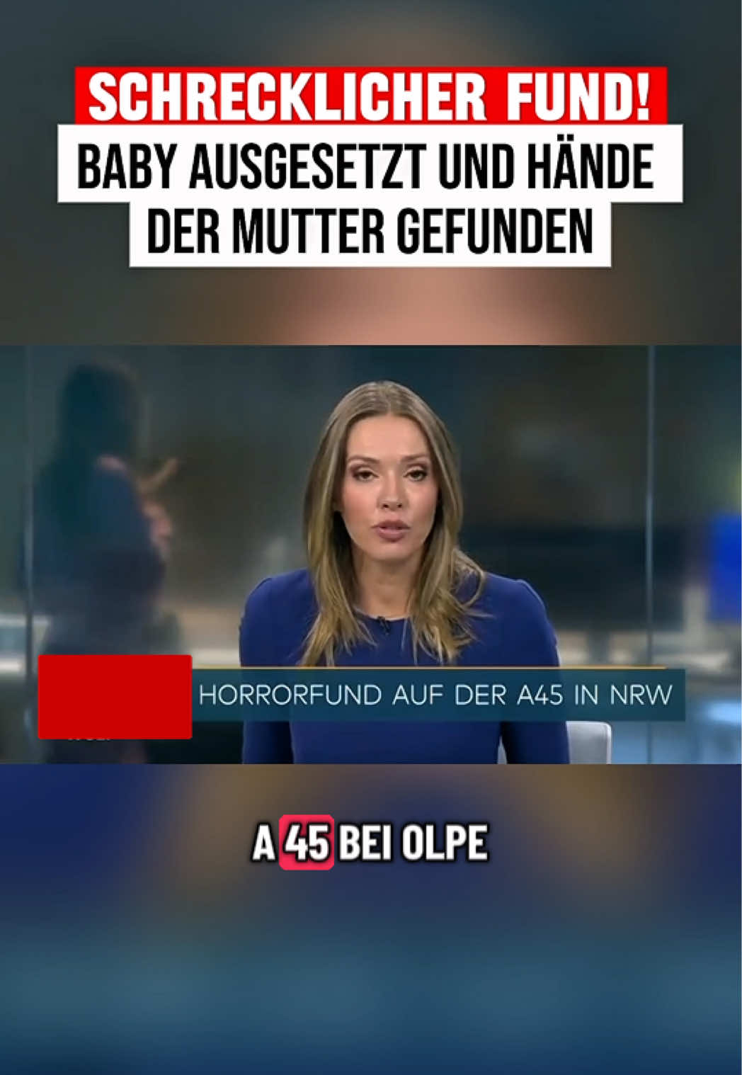 Schrecklicher Fund! Baby ausgesetzt und Hände der Mutter gefunden #polizei #nrw #olpe #autobahn 