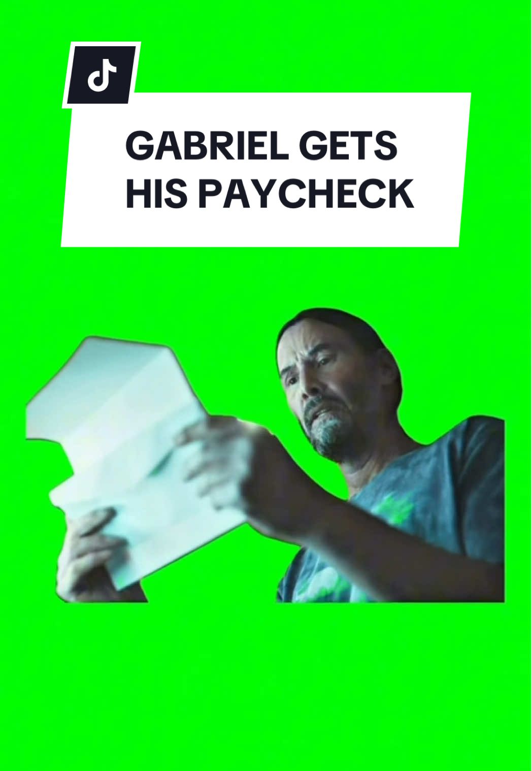 GABRIEL GETS HIS PAYCHECK #meme #greenscreen #fyp #trend #viral 
