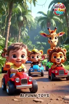 kutu ma kutu cute cat end cute animals dance 🦊🦒🐇🐶🐰🐼 #AiFunnToys #3DArtAnimals #Cute3DWorld #CartoonFun #catdance 