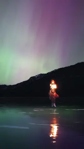 ✨ something I‘ll never forget 😭 #IceSkating #figureskating #northernlights #auroraborealis #aurora | northern lights | aurora |alaska | ice skating 