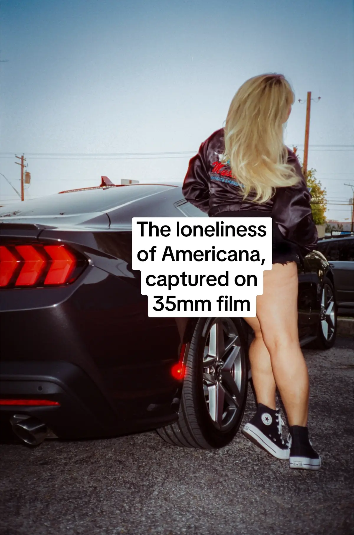 Photos I’ve taken on 35mm film capturing the loneliness of Americana 🥀 #americana #classiccar #vintageamericana #atx #film 