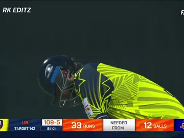 last 12 balls 33 Runs drama in T10 league 2025 #foryoupage #viral #trending #fyp #cricketv28 
