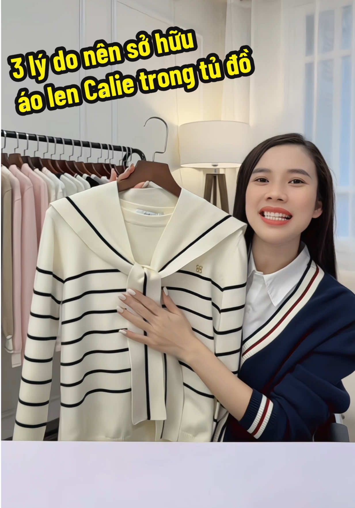 3 lý do nên sở hữu áo len @Calie.vn trong tủ đồ #thoitrangnu #review #huonghihi141 #calie 