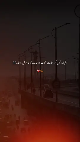 اظہار ذلیل کرواتا ہے محبت ہو جائے تو خاموش رہنا۔❤️‍🩹💫🍂 #foryou #foryoupage #viral 