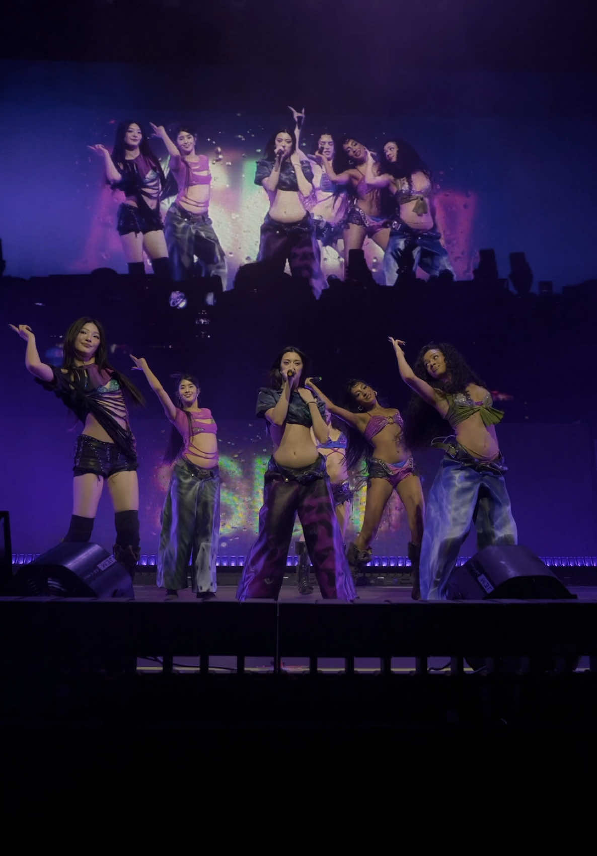 OT6 dirty water 🖤 #KATSEYE 