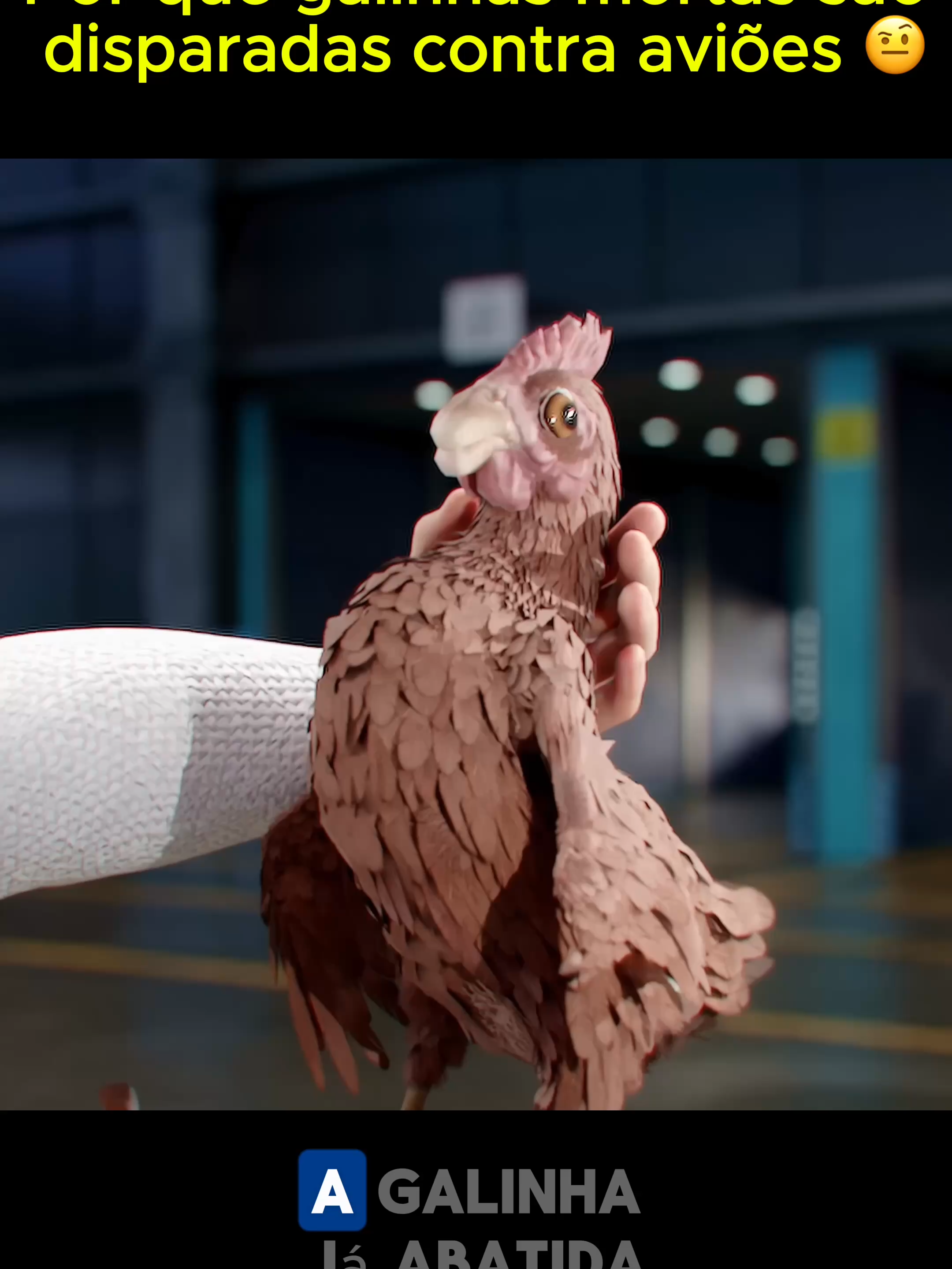 Por que galinhas mortas são disparadas contra aviõ