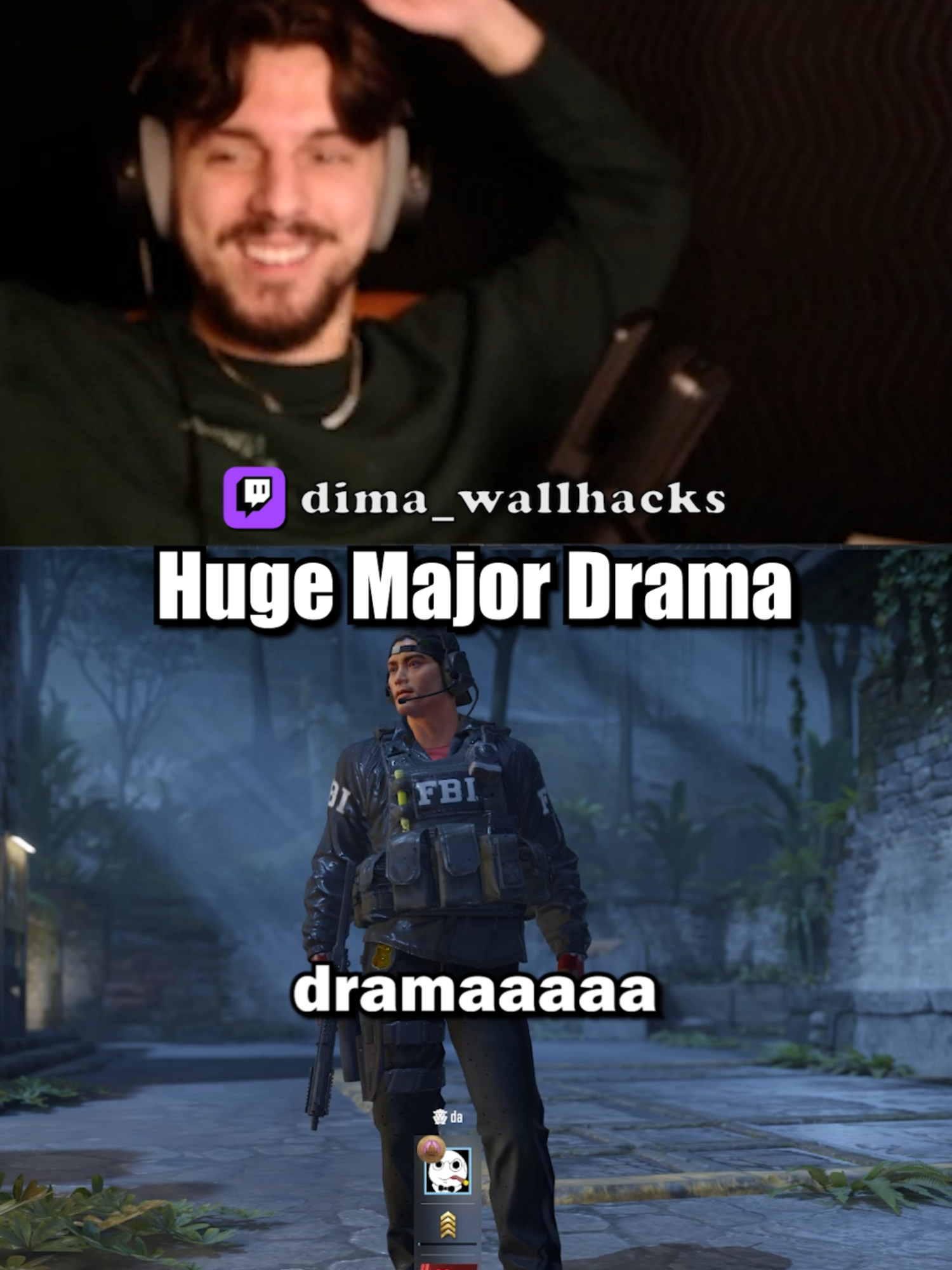Huge Major Drama in CS2 #dimawallhacks #dima_wallhacks #twitch #cs2