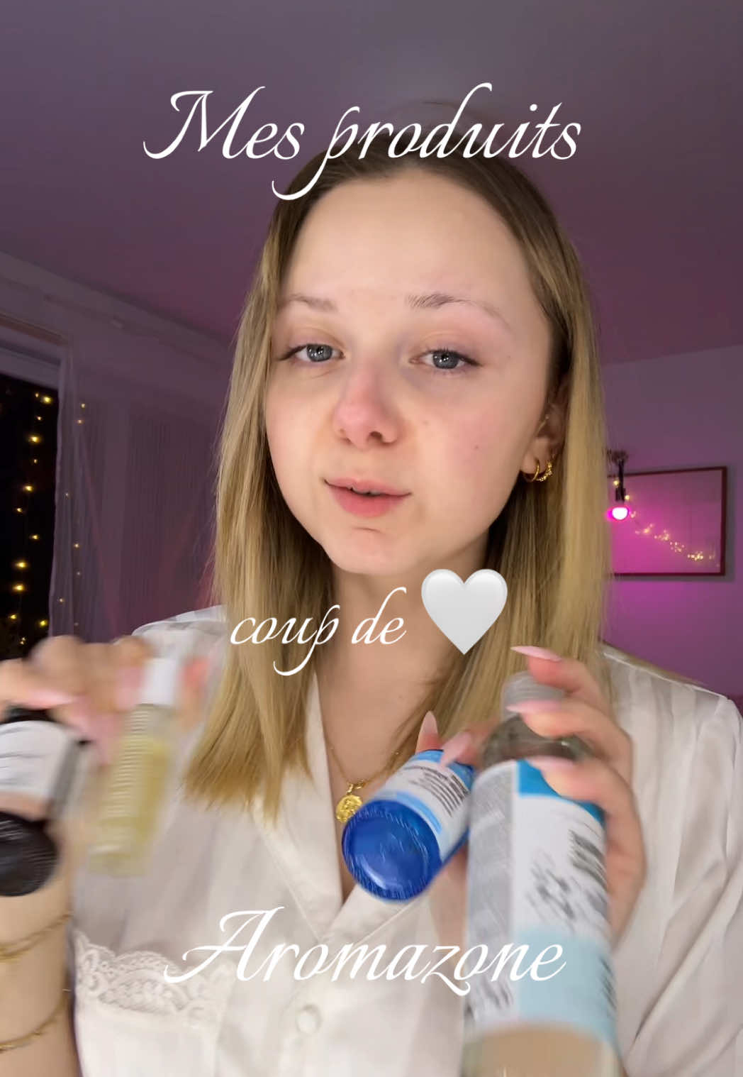 mes chouchous Aromazone du moment !! pour le contour des yeux c’est ok si j’en mets aussi sur la paupière ?? 🧖🏼‍♀️ @Aromazone_officiel MERCI 🫶🏼 - produits offerts mais partage spontané - #aromazone 