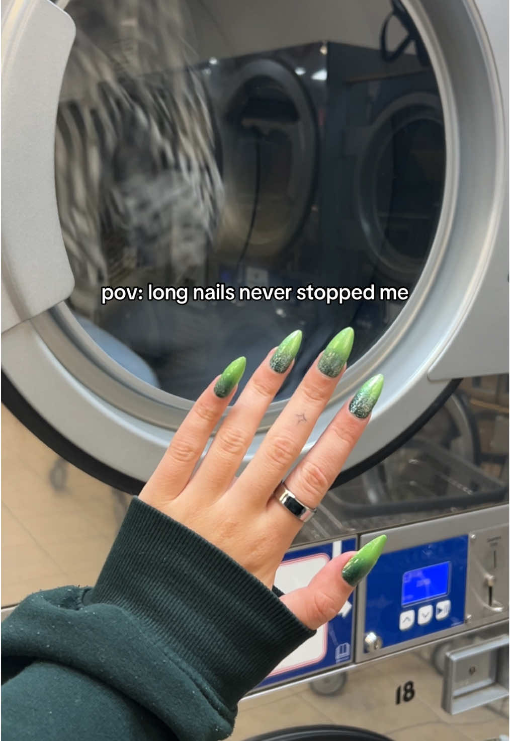 nail’d that laundry routine 💅 @KISS Nails  #gain #KISSnails #WickedForGood 
