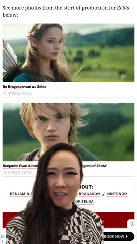 Legend of Zelda Movie #legendofzelda #tearsofthekingdom #greenscreen 