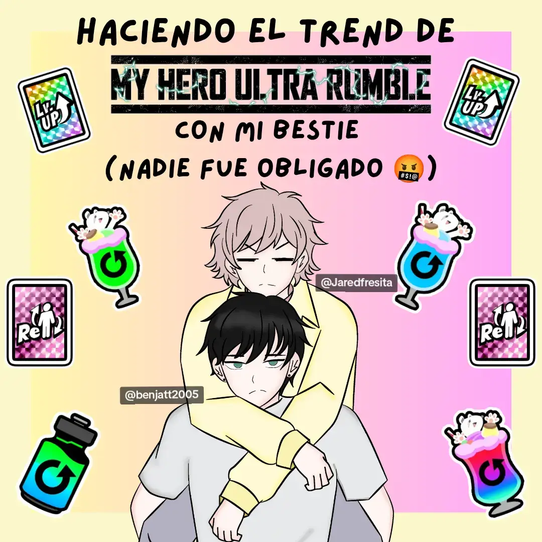 Ayer estuvimos como hora y media haciendo todo JAJAJA 🥹, quiero mucho a mi casimerito aunque diga que lo maltrato 👏🏻🤬@benjatt2005 #fyp #paratii #myheroultrarumble #myheroultrarumble #fypシ゚ 