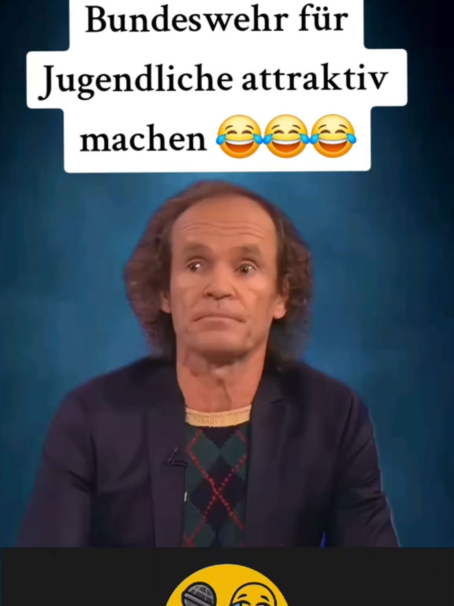 Bundeswehr für Jugendliche attraktiv machen 😂😂😂 #bundeswehr #jugendliche #olafschubert #humor #iammesuta 