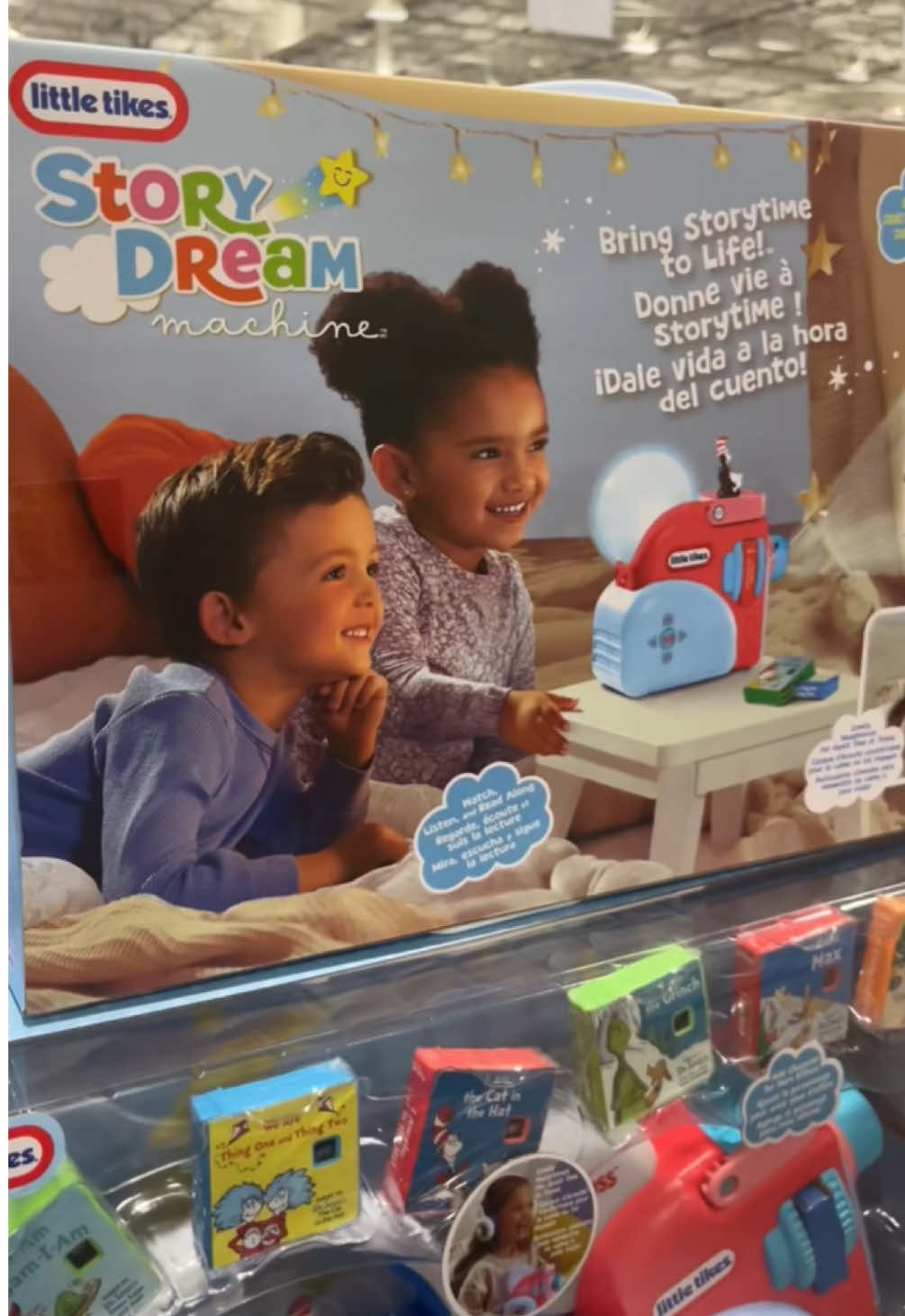 The @Dr. Seuss Story Dream Machine Special Edition is the gift kids will actually use after Christmas morning 🎁📚  Get it before it’s GONE! Shop your local @Costco Wholesale for an incredible price on this bundle. #LittleTikes #HolidayGifts #CostcoFinds 