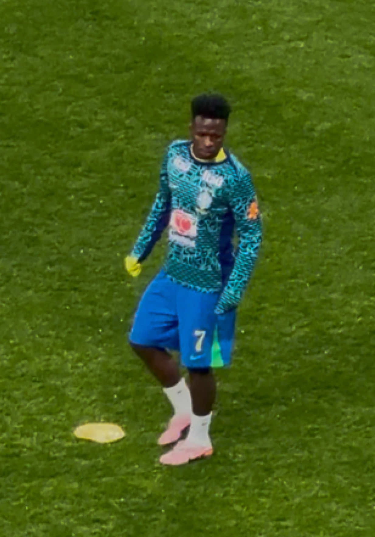 Vinicius Jr à l’entraînement 🇧🇷 Brésil vs Tunisie  #vinicius #brasil #realmadrid #footballtiktok #tunisia 