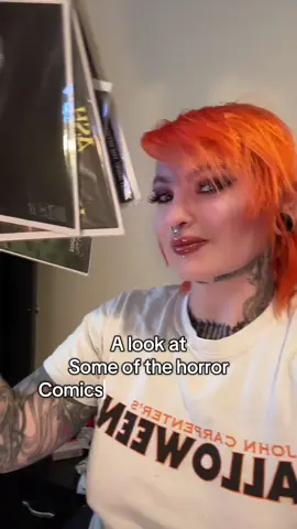 Some horror comics I’ve picked up 👀  #horrortok #horrormovie #horrorcollector #horrorcomics #moviecollector 