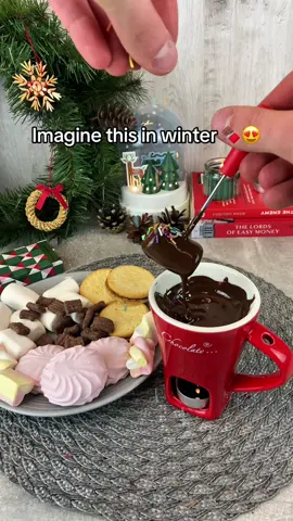 Create a wonderful date night 😊 #fondue #chocolate #forher #cravings #winter 