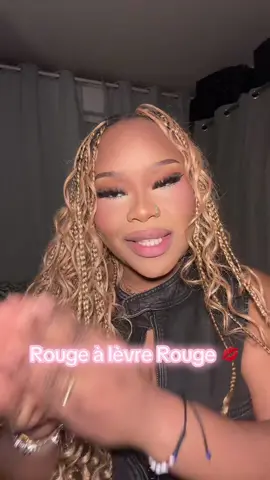#pourtoii #fyp #blackgirlmagic #redlipstick #lipsticktutorial  ATTENTION LES FILLES c’est un désastre 🤣 💋