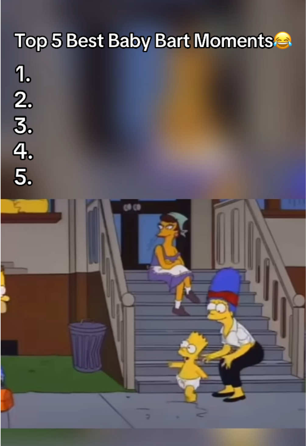 Top 5 Best Baby Bart Moments😂 #Domer #bartsimpson #simpsons #fyp #viralvideo