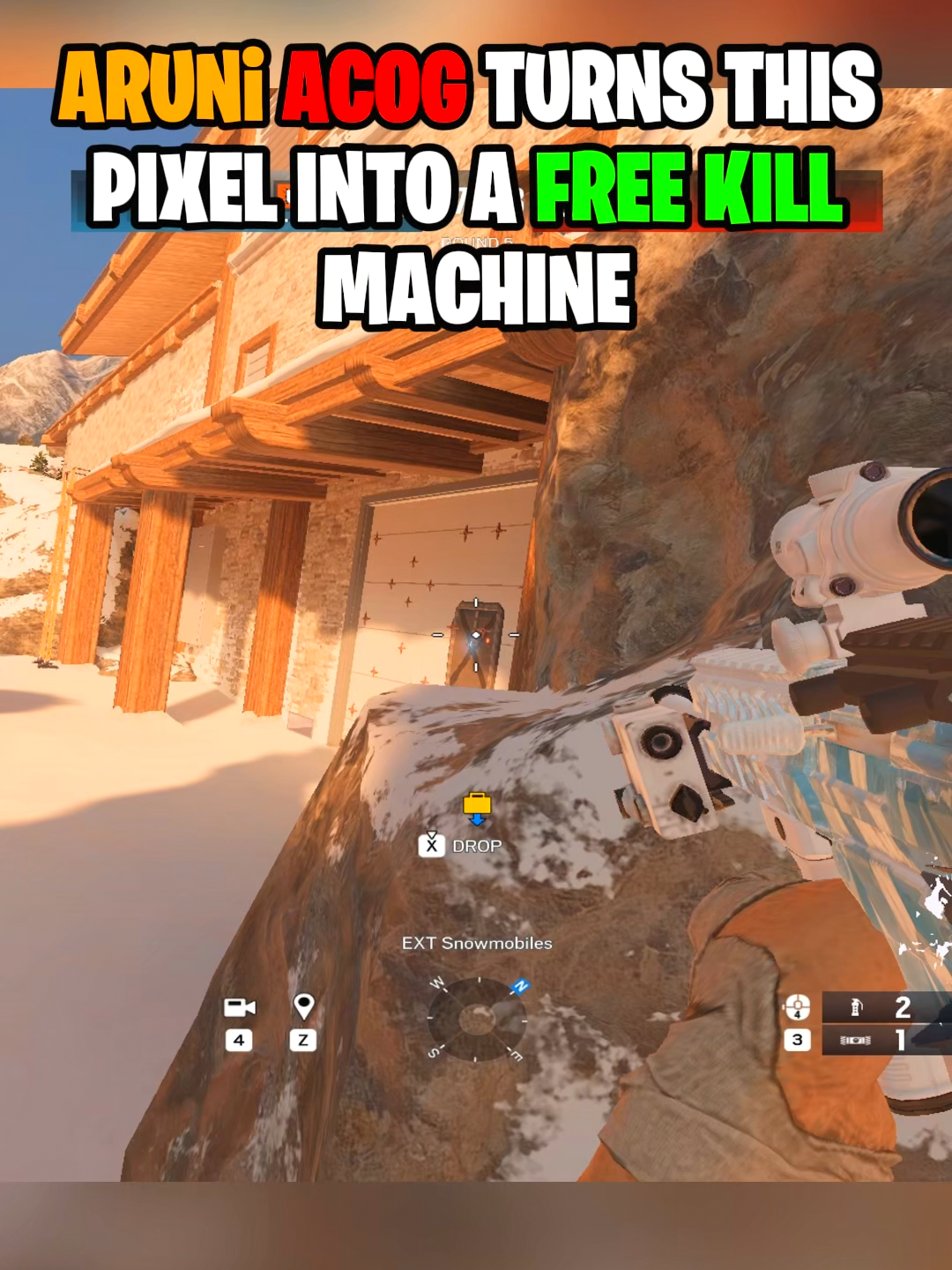 Aruni Still Has ACOG and This Pixel Is DISGUSTING #rainbowsixsiege #r6siege #fypシ゚ #r6xclipen #r6tips #fy