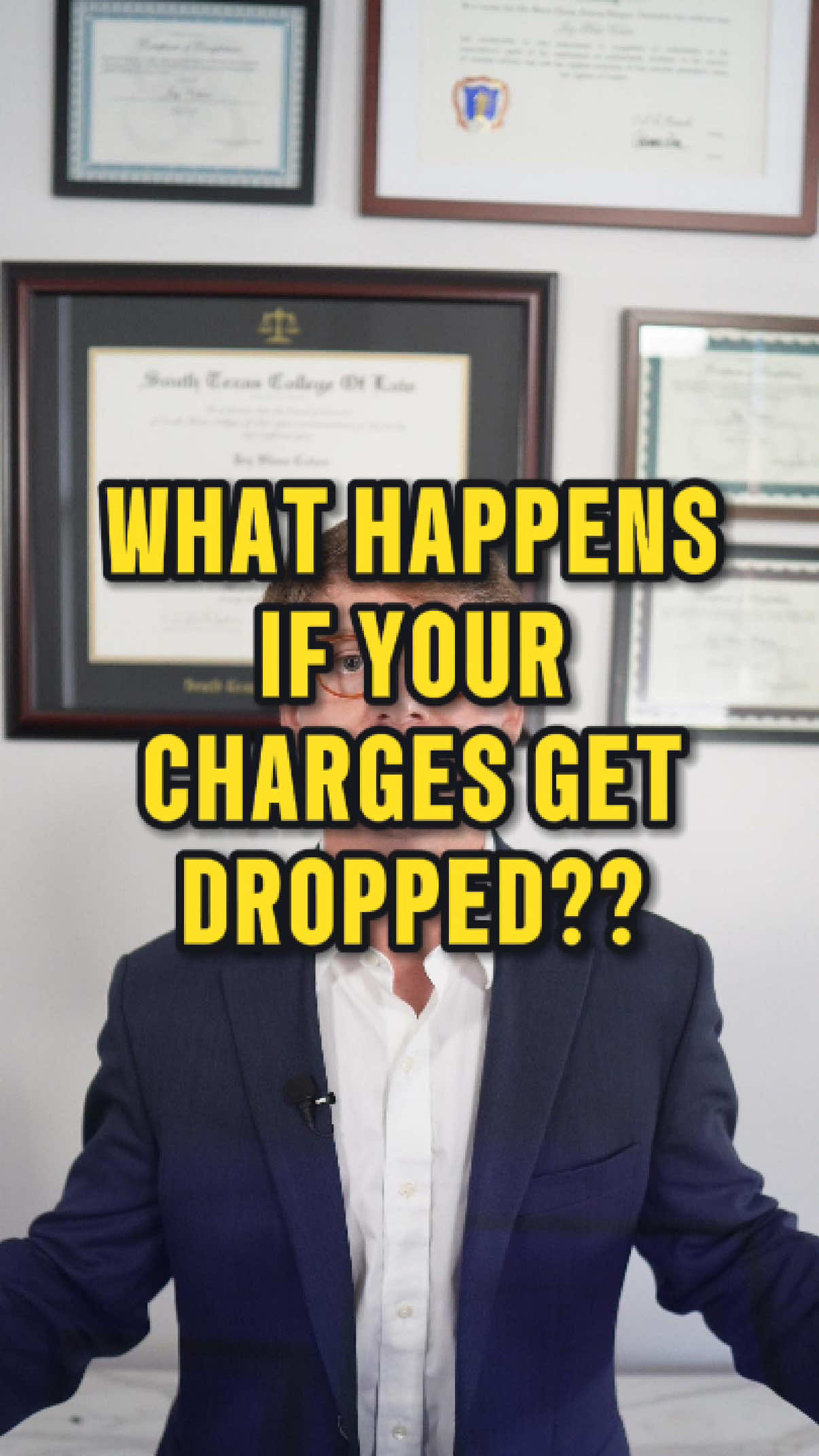 What happens after your charges get dropped?  Time for an expunction to erase it.    Keeping Innocent People Innocent®     #Houston #lawyer #criminaldefense #police #expunction 