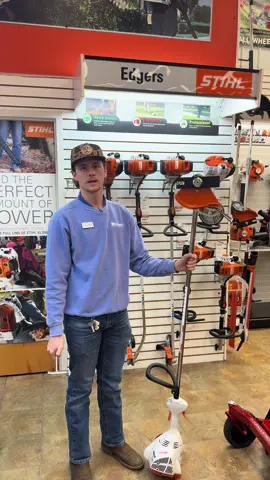 Chase shows how to replace the blade on a Stihl edger. #howtotuesday #stihl #hudsonshardware #fyp 