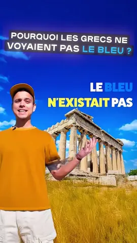 Pourquoi les Grecs ne voyaient pas le bleu ?