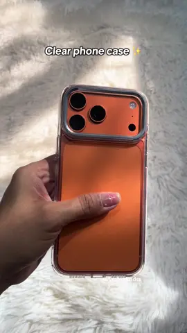 Clear case for your ip17 promax✨ #clearphonecase #phonecase #transparentphonecase 
