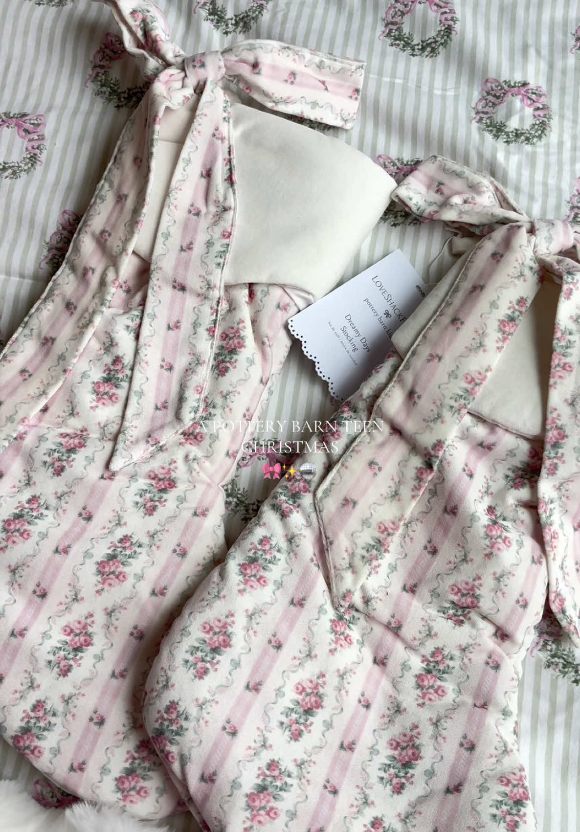 It's a @Pottery Barn Teen Christmas 🎀✨ From snuggly bedding to the cutest festive details, Pottery Barn Teen has everything you need to make your space merry and bright this holiday! #PBTHolidayStyle #sponsored