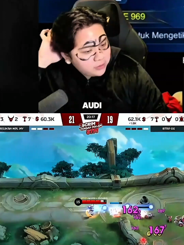 Tanggapan Luke tentang Audy cs yg nantangin scrim lawan btrp #WinWithMLBB #MLBB #btrluke #btrp #btrpalembang 