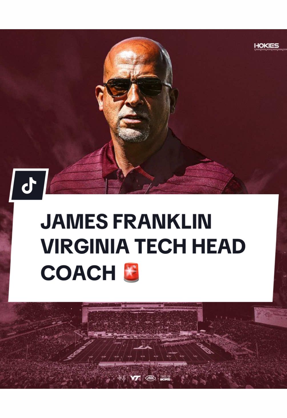 James Franklin to VT is a good move.  #cfb #CollegeFootball #virginiatech #football #jamesfranklin 