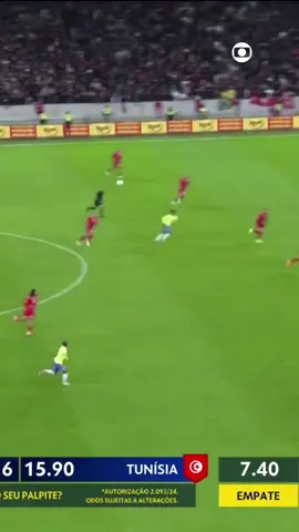 QUASE ESTEVÃO!!! 🔥 Última atuação da nossa seleção esse ano e a cada amistoso que passa, a vontade de ir para copa aumenta!!! Nossos guerreiros entram com sede de mostrar que merecem essa vaga!!! 🇧🇷⚽ BRA 0 X 0 TUN #TVGlobo #FutebolNaGlobo #AmistososDaSeleção #AmistososDaSeleçãoNaGlobo #BRAXTUN