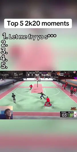 Top 5 2K20 moments #fyp #viral #top5 #2k20 #NBA 