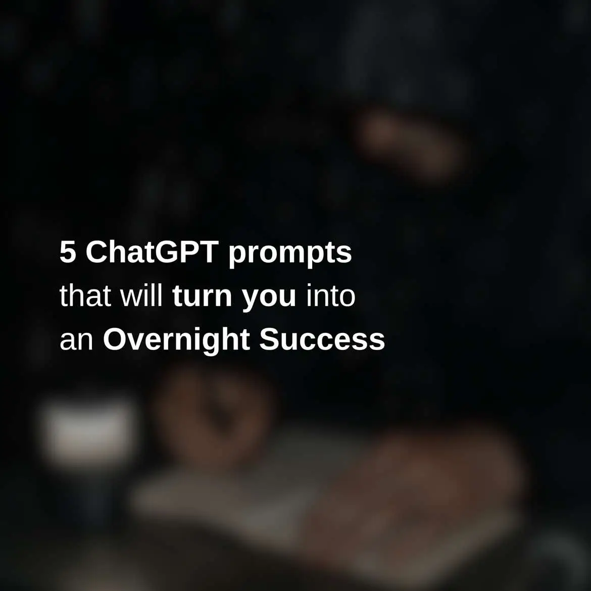All it takes is a mindset shift. Thankfully, ChatGPT is happy to oblige. You got this - just copy these prompts. #ChatGPT #PromptEngineering #AI #AIPrompts