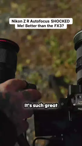 Wait, is this for real?! 🤯 Every solo creator knows rock-solid autofocus is non-negotiable, especially when you're talking right to the lens! The benchmark is high with the A7C Mark II crew, but witnessing this Nikon directly challenge the FX3's reputed performance in a tricky, high-contrast self-follow scene is wild! Did Nikon just sneak up and deliver AF that matched—or even *beat*—the established standard in this moment? You've got to see these results to believe them. #AutofocusWars #CameraTech #NikonZ #SonyFX3 #FilmmakingGear