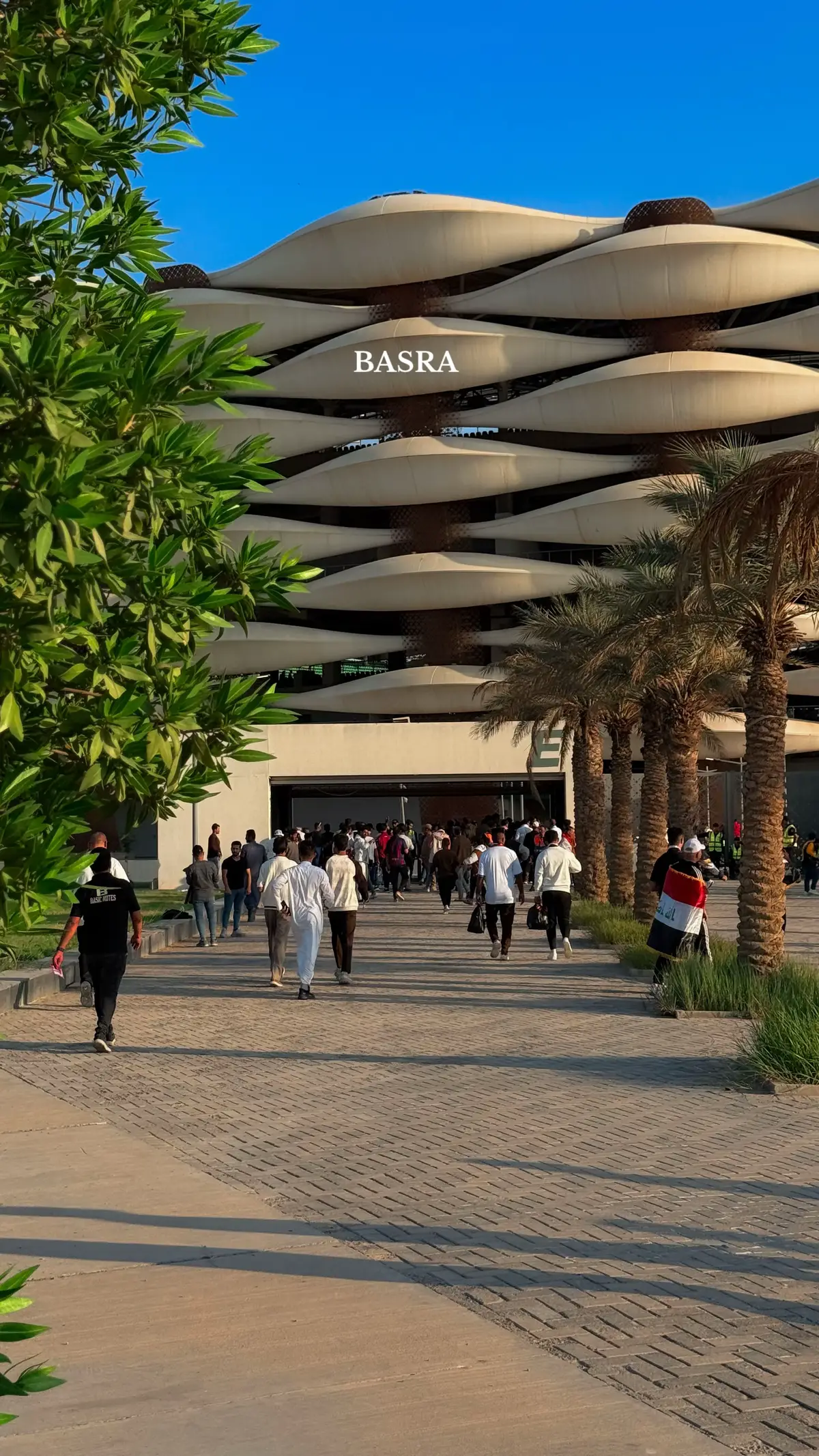 #البصرة #ملعب_جذع_النخلة #العراق #الامارات #تصويري 