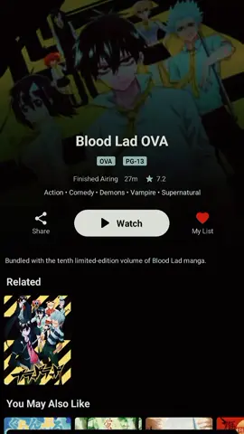 #CapCut ### Vampire Anime you need to watch # shounen #Action #Mystery #Royalty # Supernatural and many more ☺️😁