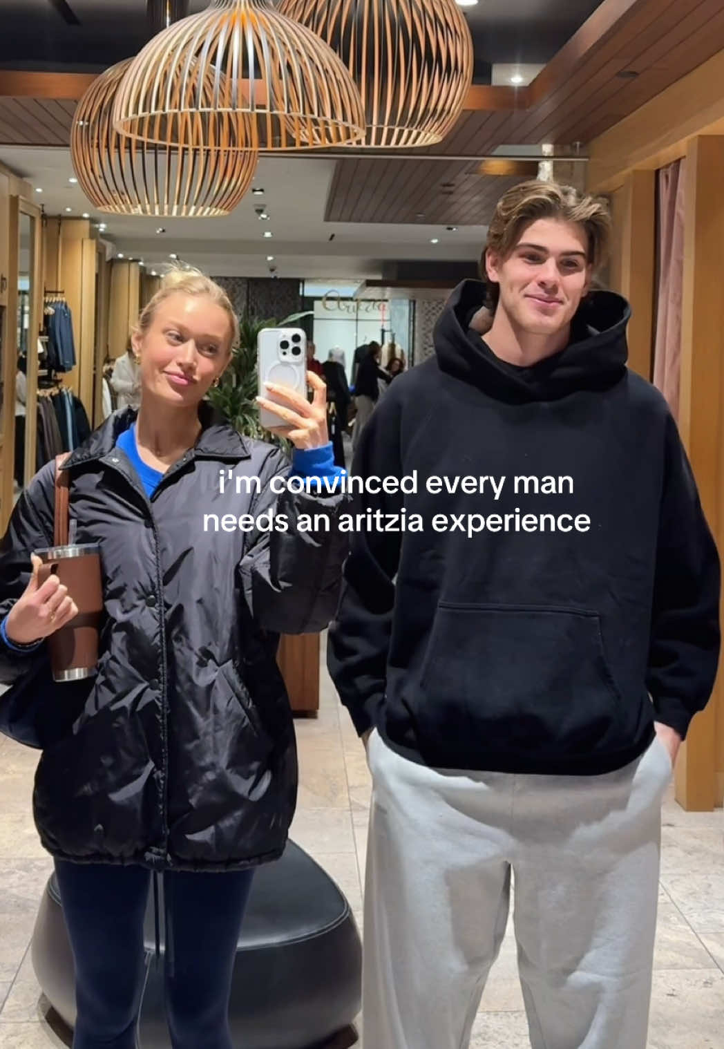 ohh how the tables have turned ;) #bf #Relationship #couple #relatable #aritzia 