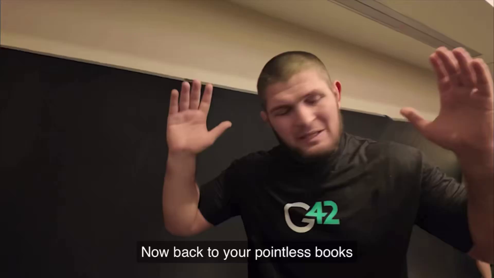 #Khabib got into an argument with his team ahead of #UFC322 😂 #UFC #IslamMakhachev #ESPNSocial (via Adam.Zuba/IG)