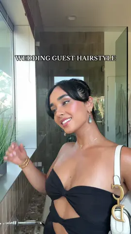 I’m so sorry I gatekept this it’s been in my drafts for a year & posting now because I’m sitting outside of T-Mobile about to return my phone & this would’ve gotten lost. Pls forgive me  @Dyson USA   #weddingguest #weddingguesthairstyle #updohairstyle #easyupdo 