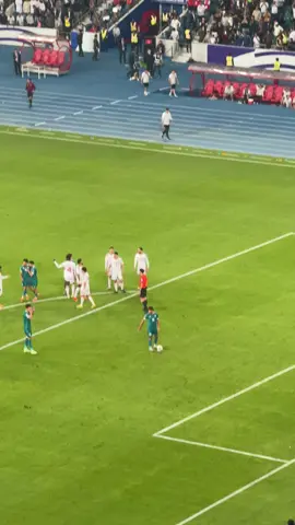 الهدف الثاني للمنتخب العراقي من خلال تصويري في ملعب البصره 😍#ميمي_الكركوكي 