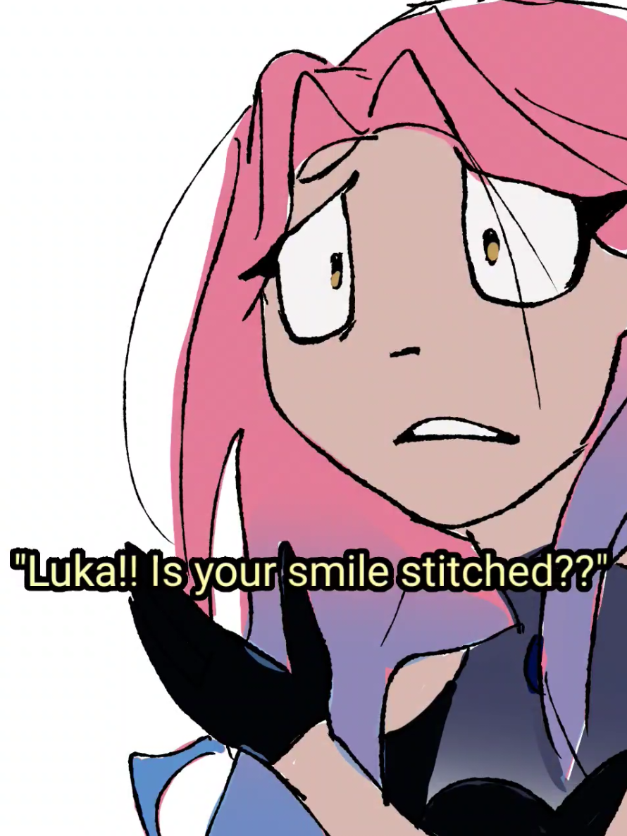 alastor is your smile stitched or something idk #alienstagefanart #alienstage #alnst #lukaalienstage #meme 