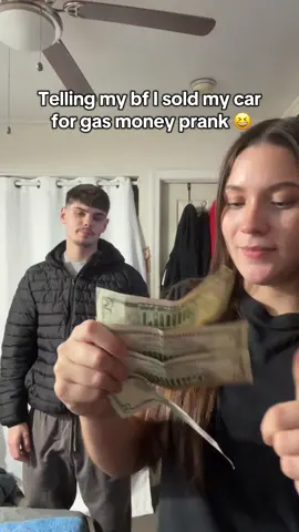 it’s okay he drives me around everywhere anyway 😇😇 @Ryan and Maeve @Maeve Arena  #fyp #couplegoals #maeveplusryan #harmlessprank #coupleprank 