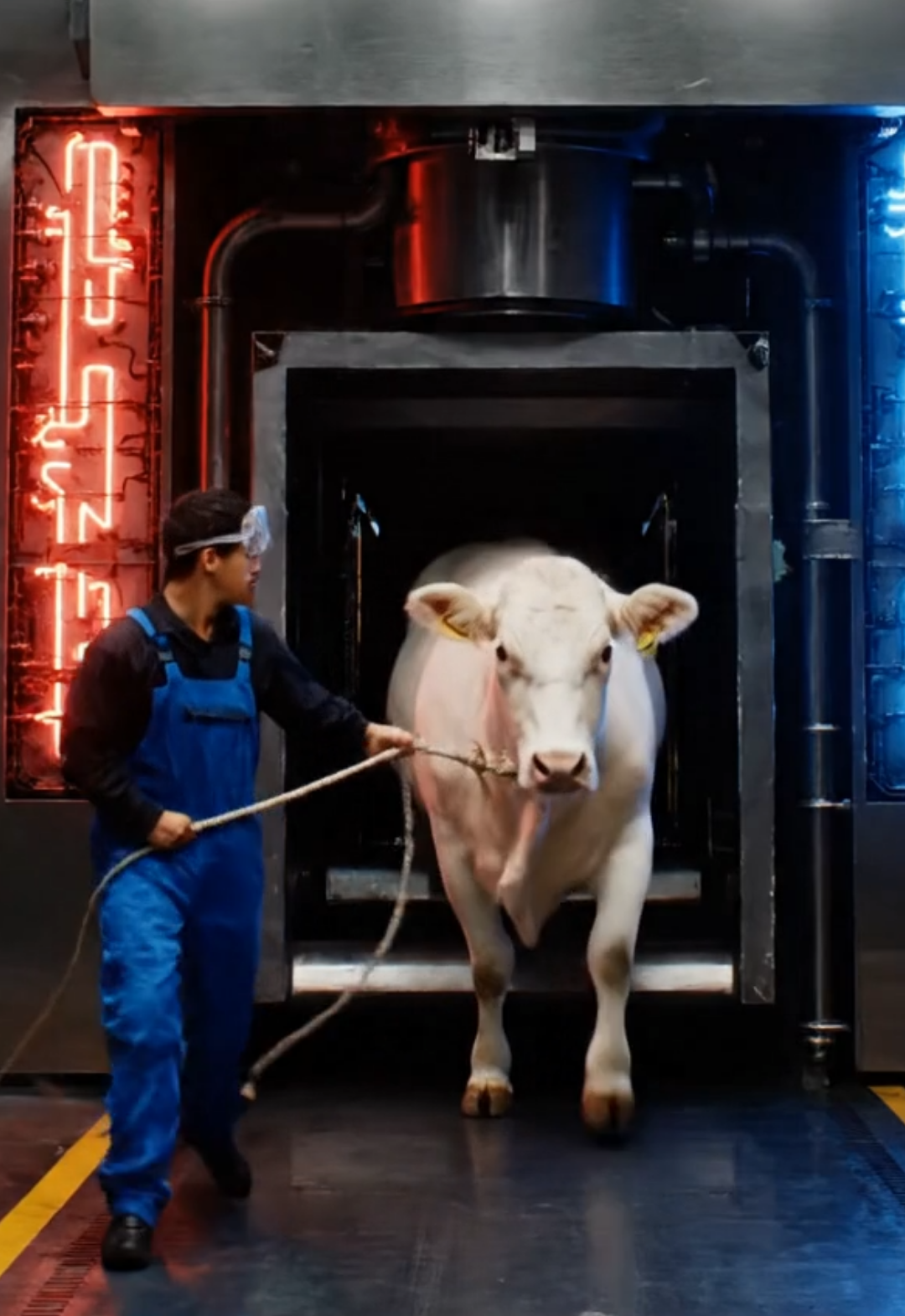 Cowboy Cow and Cat Videos #frypgシ  #funnytiktok  #viralshorts  #aicontent  #crazy 