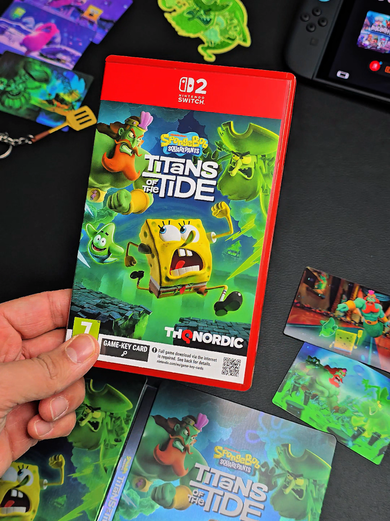 SpongeBob SquarePants: Titans of the Tide Ghostly Edition for the Switch 2 #spongebob @THQ Nordic #spongebobsquarepants 