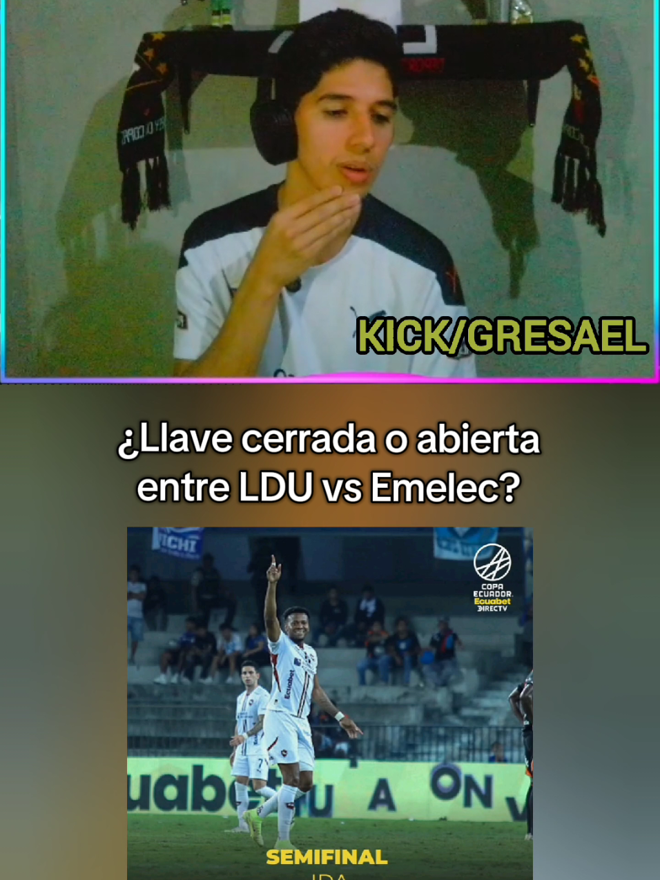 Más cerrada que ojos de chin* #ldu #emelec #copaecuador #ligadequito #lduquito #futbol⚽️ 