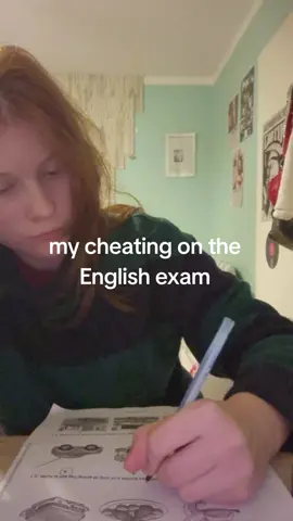 JOKE OK #jokes #english #school #cheating #ragebait 